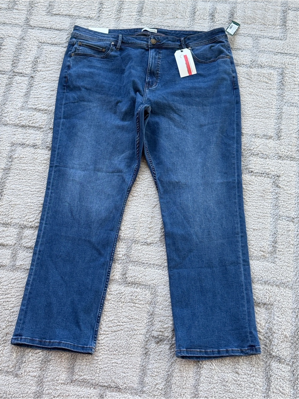 Hawker Rye dedicated Comfort stretch denim relax fit stretch jeans 42X32 NWT